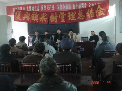 复兴镇果业经济发展态势良好