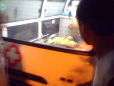 金城闹市发生一起恶性伤人案件