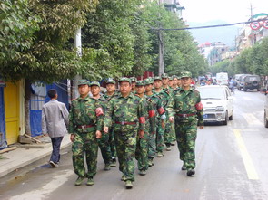 应急民兵成为未穿警服的110