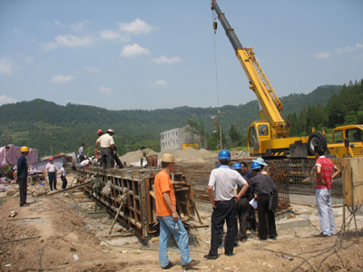 仪陇县马立公路工程建设指挥部加强奥运期间公路工程质量与安全管理