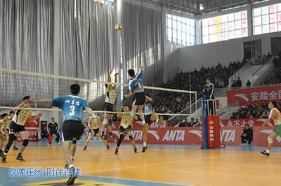 仪陇主场全胜--08-09赛季全国男排联赛A组第五轮：四川3比2胜山东