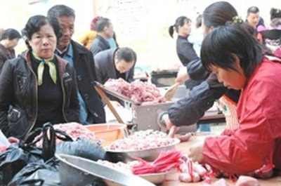 仪陇土香肠飘香