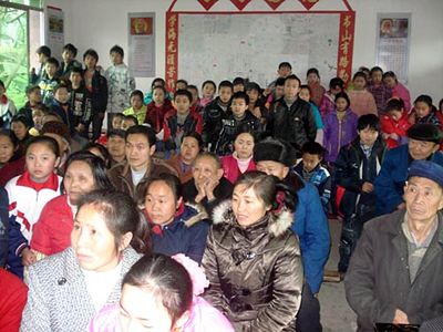 武棚小学召开学生家长会