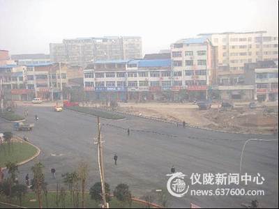 新县城五星花园初具雏形