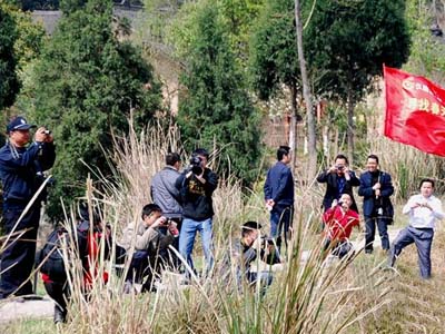 春花烂漫 琳琅山风景区引来无数“长枪短炮”