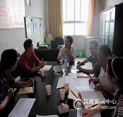 立山小学顺利通过县级有效性课堂教学达标验收