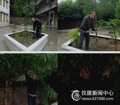 仪陇县先锋小学退休教师李春学 做“园丁”我很幸福