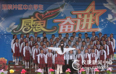 仪陇县观紫片区唱响感恩主旋律  携手奋进谱新曲