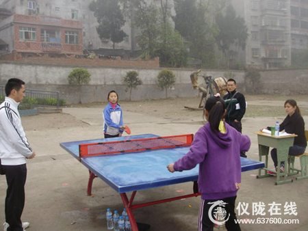 仪陇县土门片区乒乓球选拔赛在土门小学成功举行