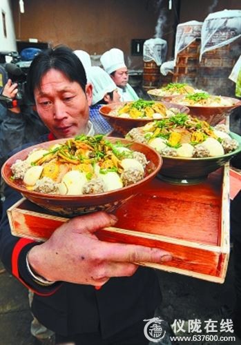 仪陇客家水席传承300余年