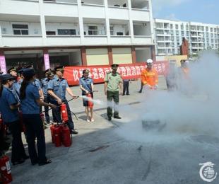 仪陇县运管局开展消防安全知识培训和演练