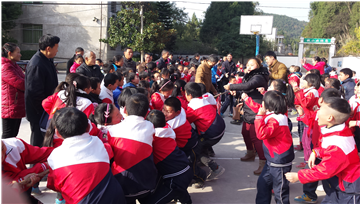 铁山小学举行第三届冬季运动会