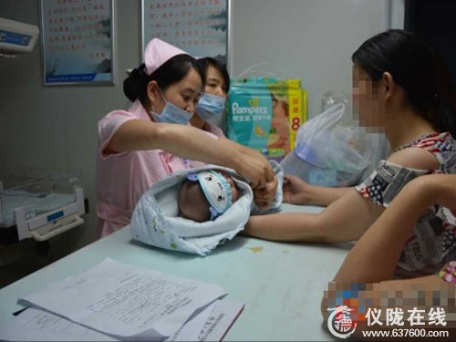 仪陇“保嘟嘟”被弃医院 妈妈今日接走孩子