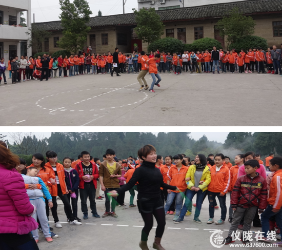 杨桥小学举行师生冬季运动会