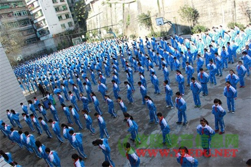 金城小学举行大课间评比活动