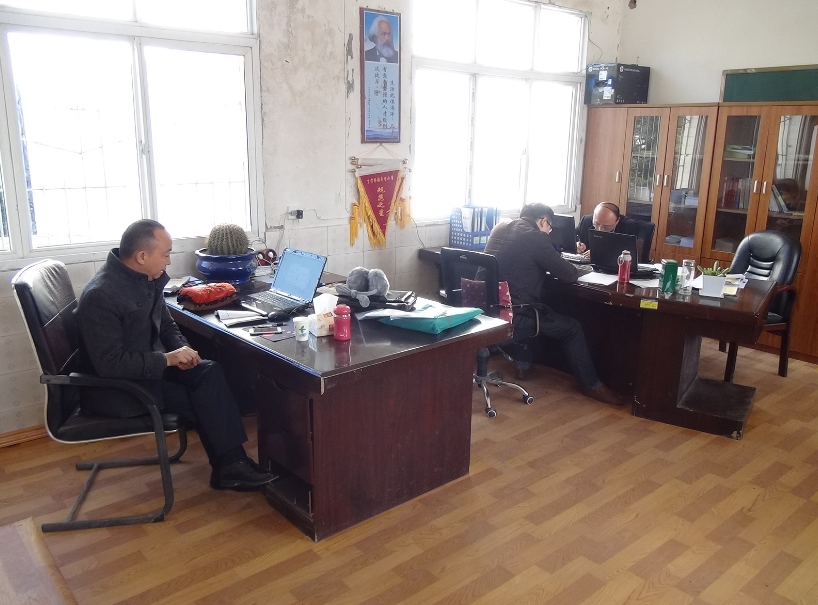 希望小学接受片区常规检查