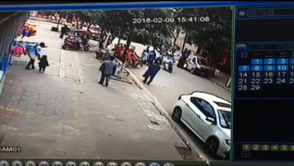 仪陇县一男子醉驾酿惨烈车祸 轿车撞倒6人致2死4伤