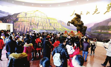 仪陇：品红色文化 34万余人春节游朱德故里景区