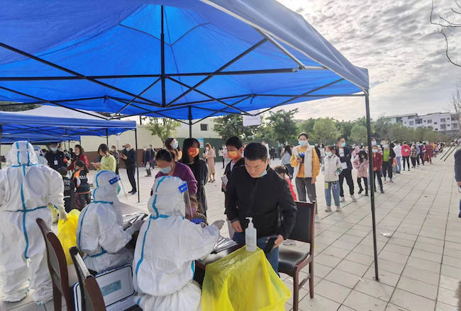 抗击疫情 仪陇张思德服务联盟志愿者在行动